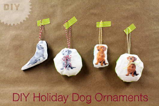 12 Days of Cheer! DIY Holiday Dog Ornaments - Ammo the Dachshund